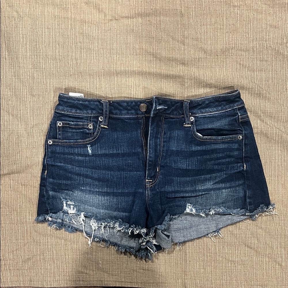 American Eagle Outfitters Dark Blue Jean Shorts